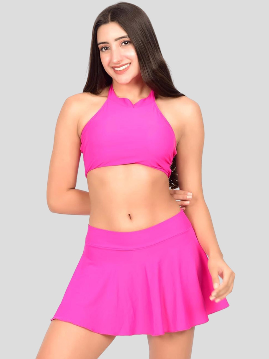 

bare dezire Lightly Padded Swim Set, Pink