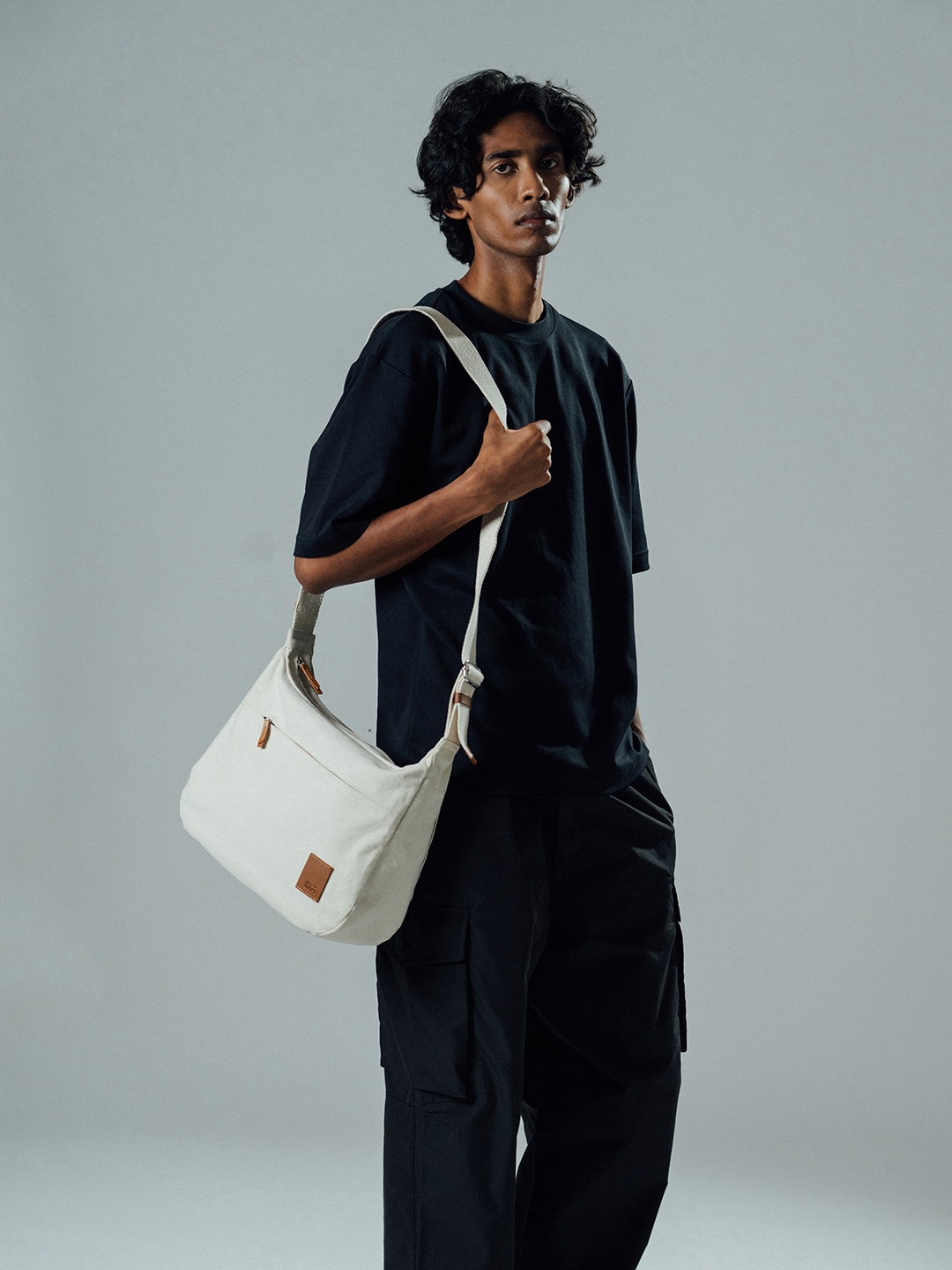 DailyObjects Shopper Shoulder Bag with Quilted, White