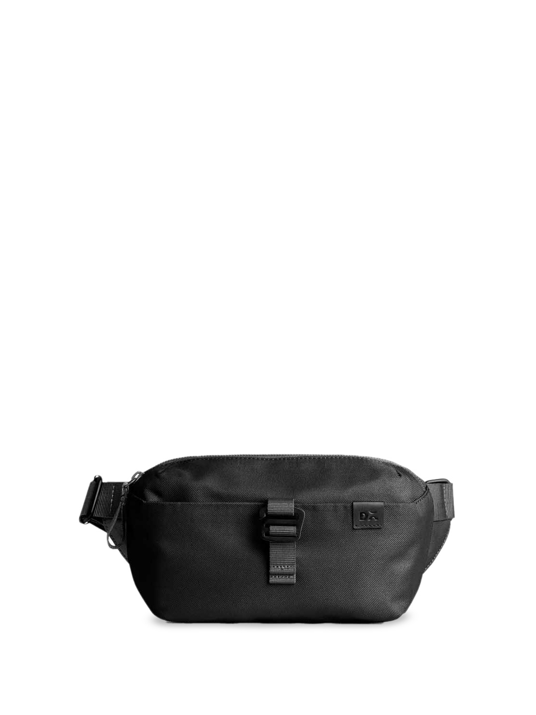 

DailyObjects Structured Sling Bag, Black