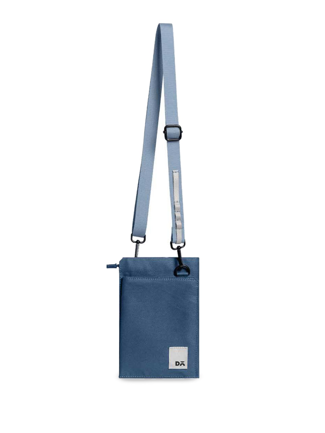 

DailyObjects Colourblocked Structured Handheld Bag with Tasselled, Blue