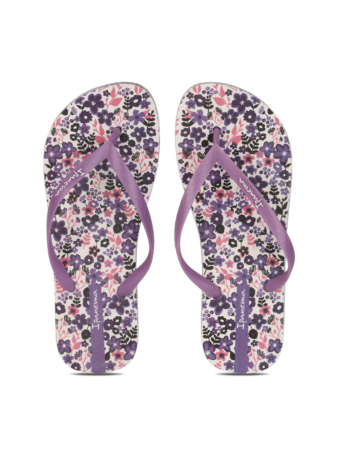 

iPanema Women Printed Thong Flip-Flops, White