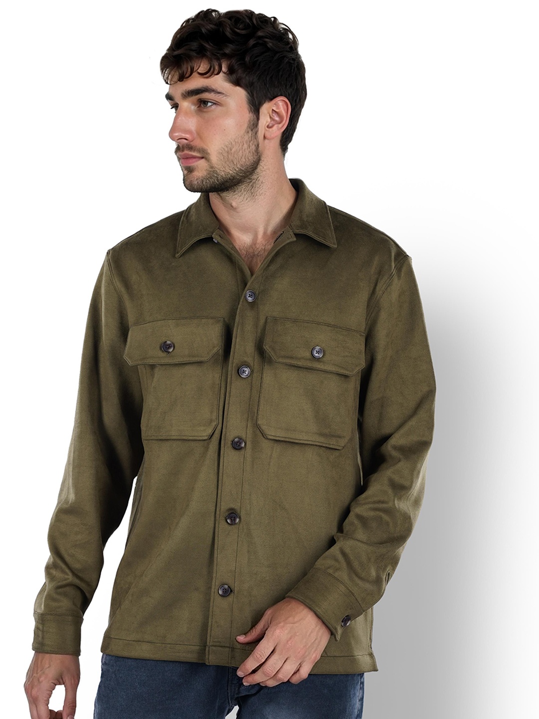 

Celio Men Lightweight Crop Tailored Jacket, Olive
