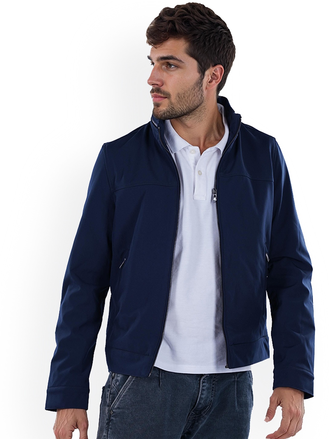 

Celio Lightweight Bomber Jacket, Navy blue