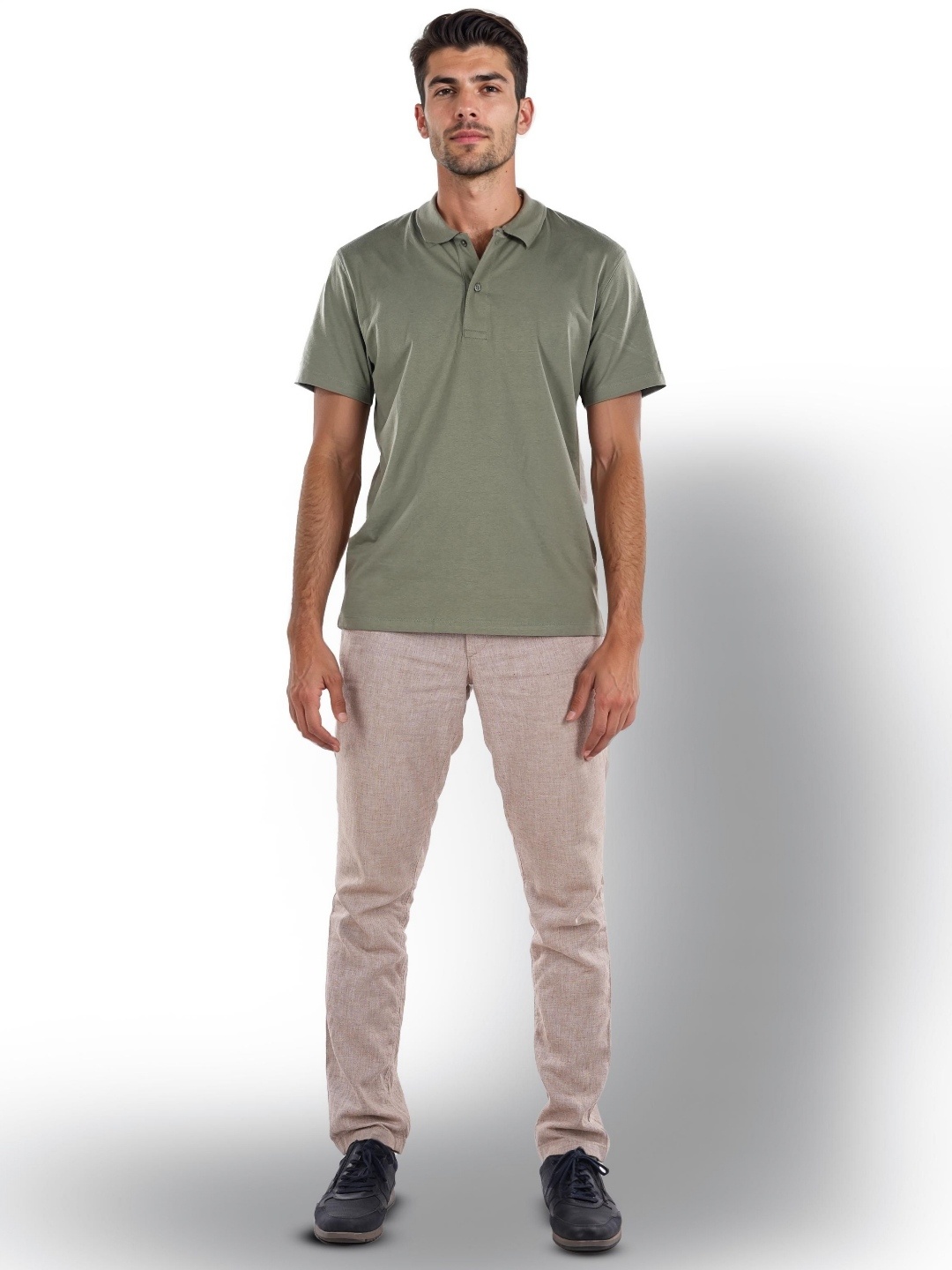 

Celio Polo Collar T-shirt, Olive