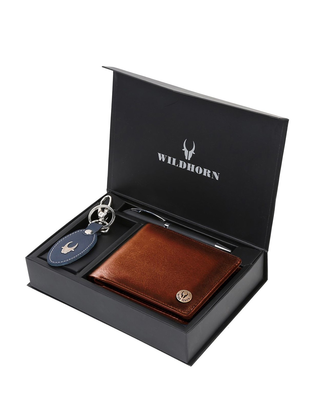 

WildHorn Men Accessory Gift Set, Tan