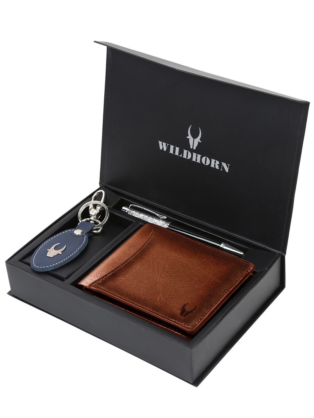 

WildHorn Men Accessory Gift Set, Tan