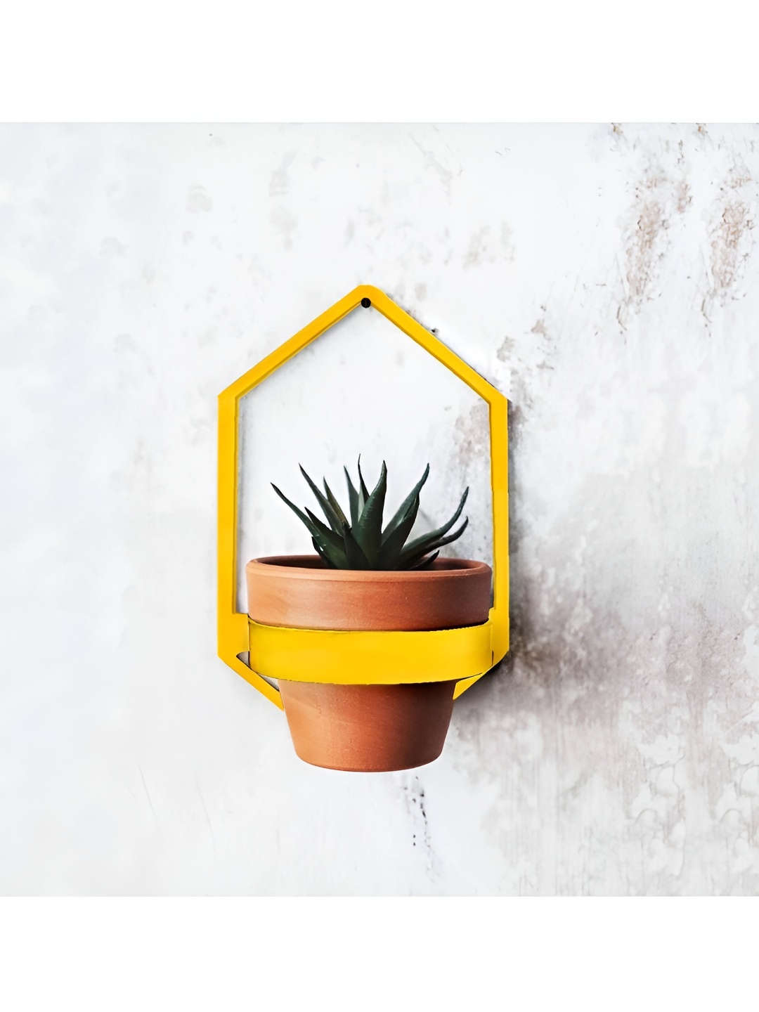 

VAH Kya Bat Hai !! Yellow Flower Plant Pot Stand