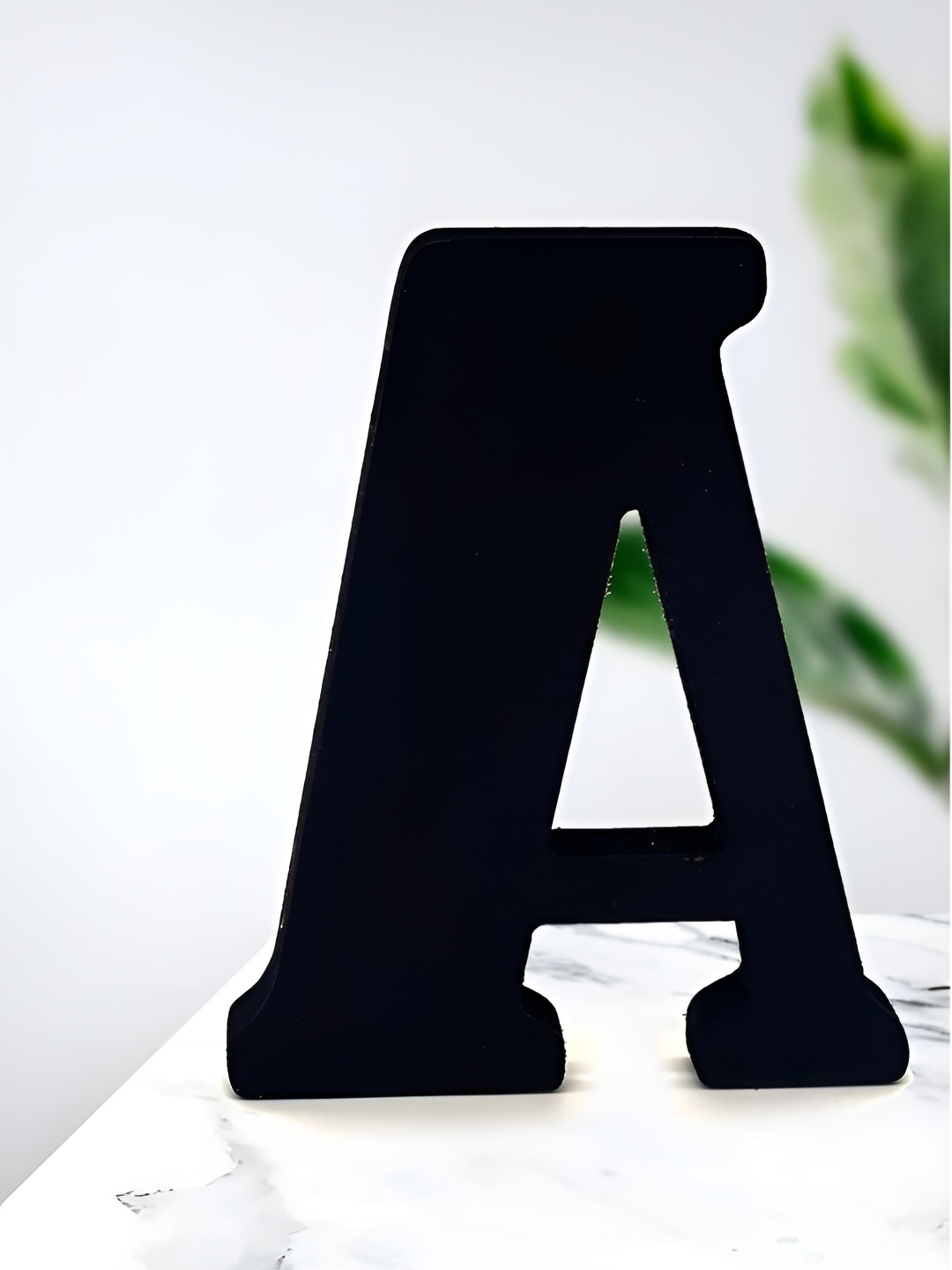 

VAH Kya Bat Hai !! Black A Alphabet Letter Wall Hanging