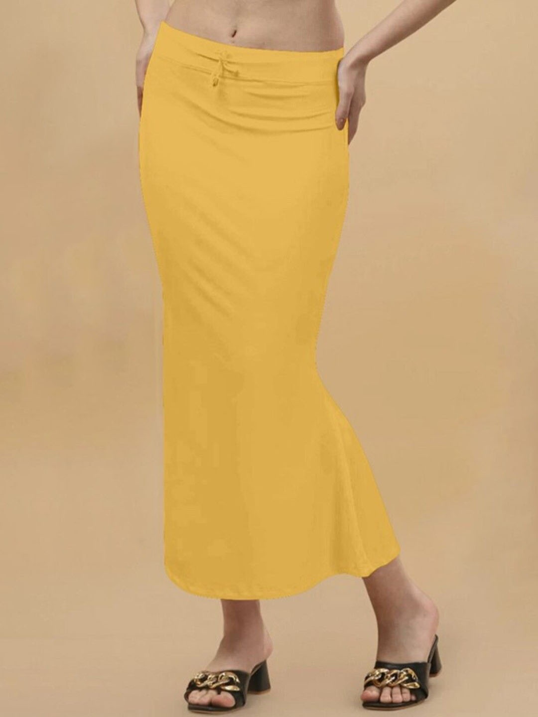 

Selvia Stretchable Saree Shapewear, Yellow