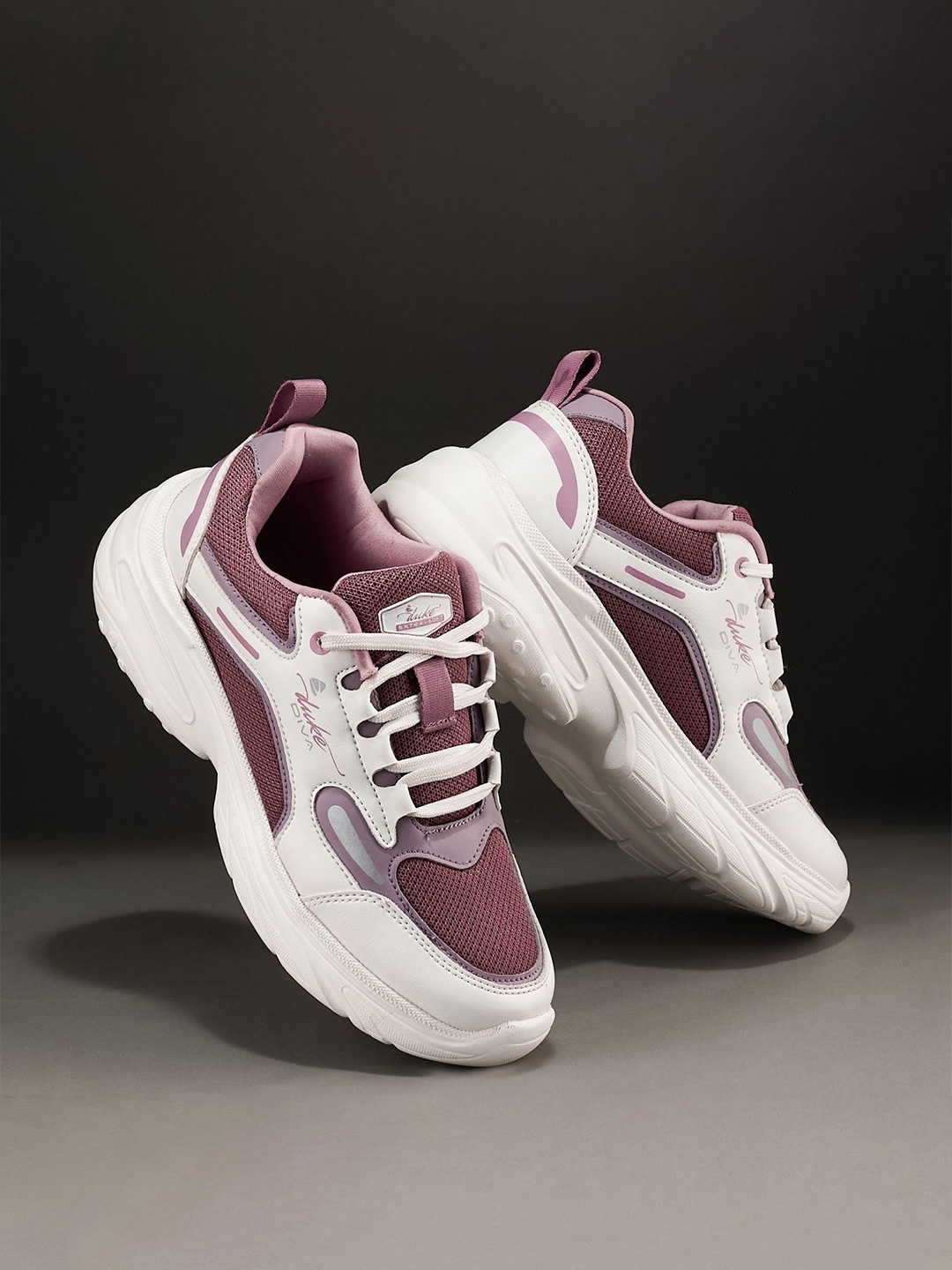 

Duke Women Mesh Walking Shoes, Pink