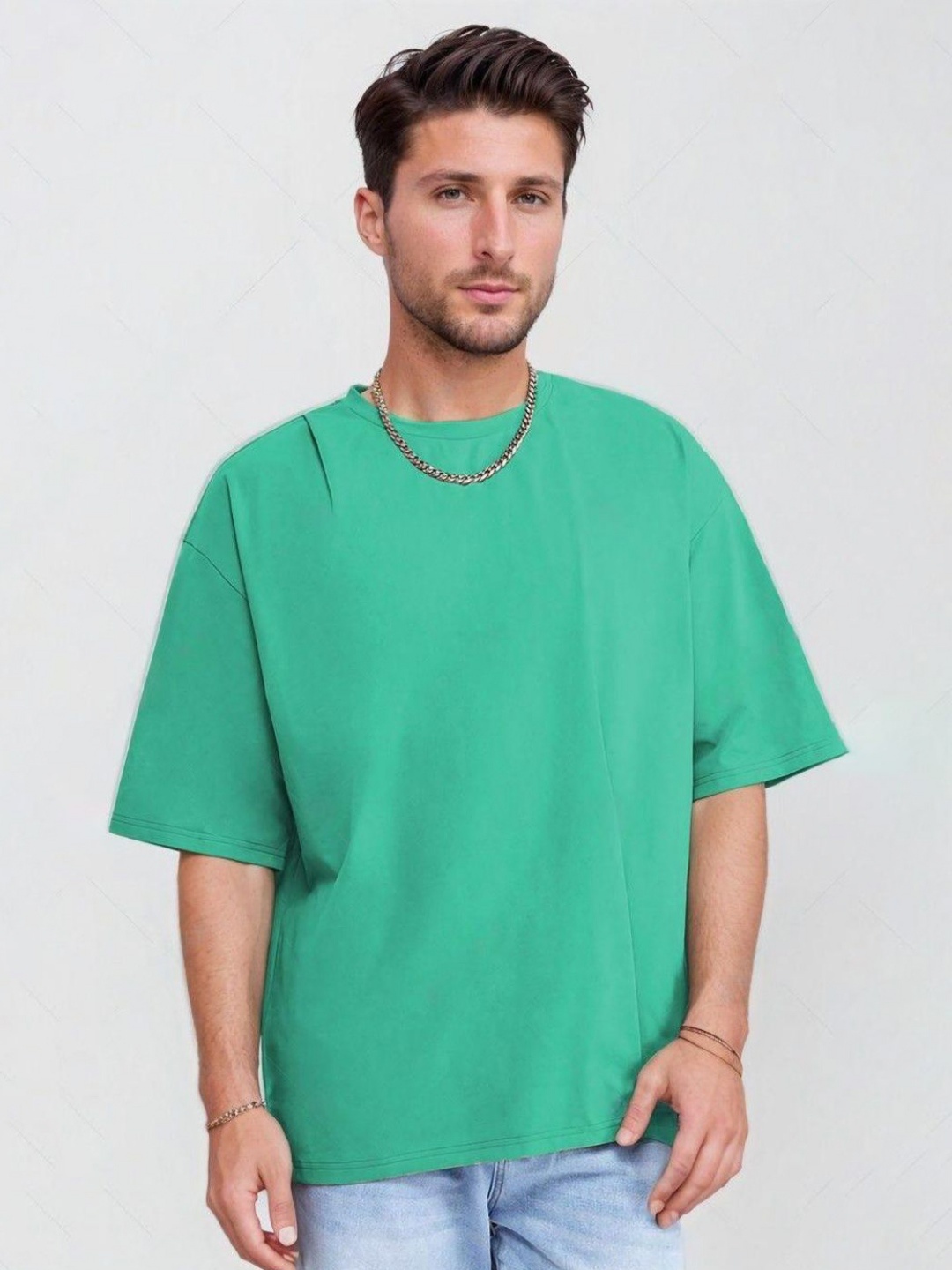 

Kotty Oversized Printed T-shirt, Green