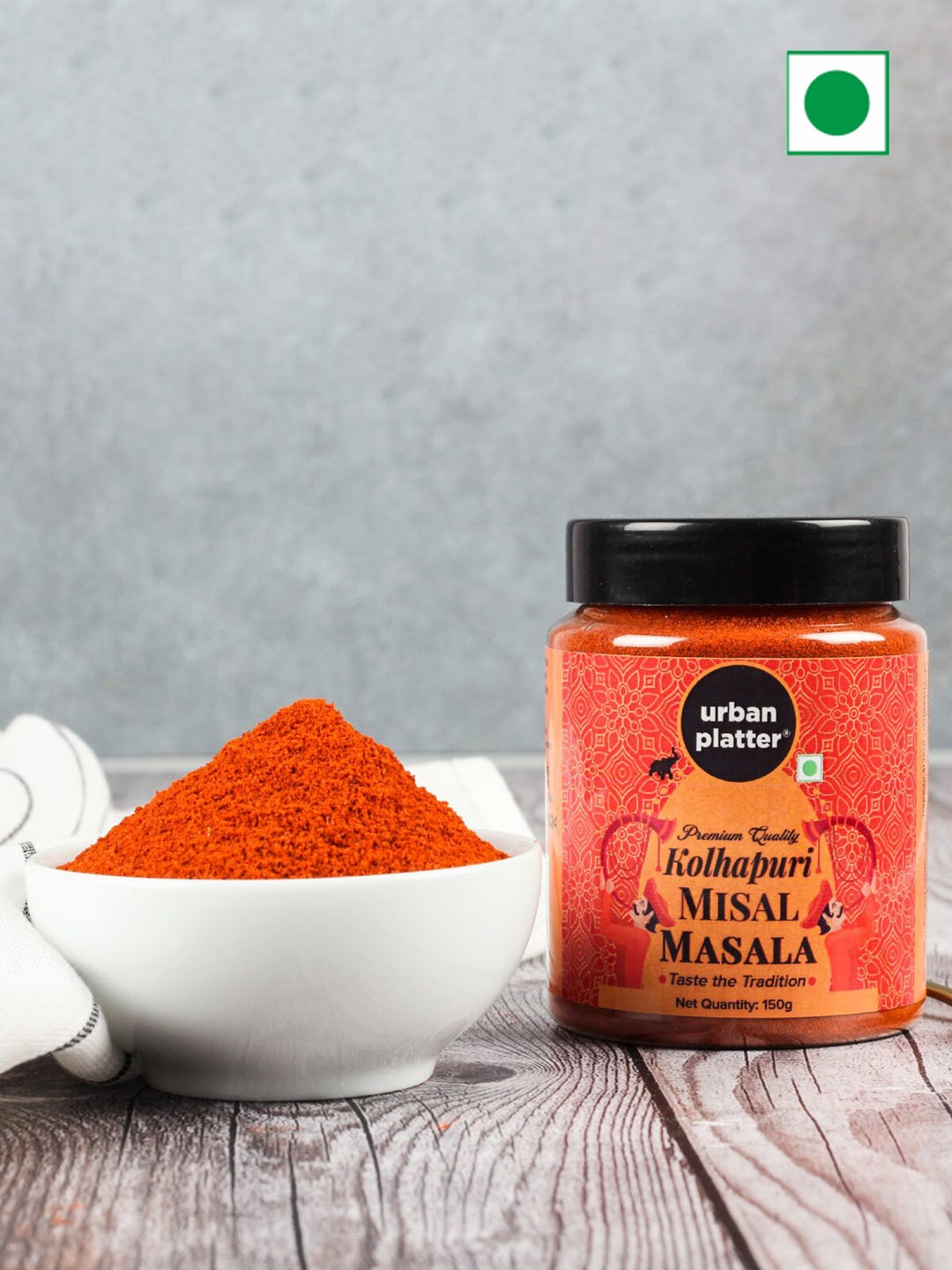

URBAN PLATTER Kolhapuri Misal Masala-150 g, Red