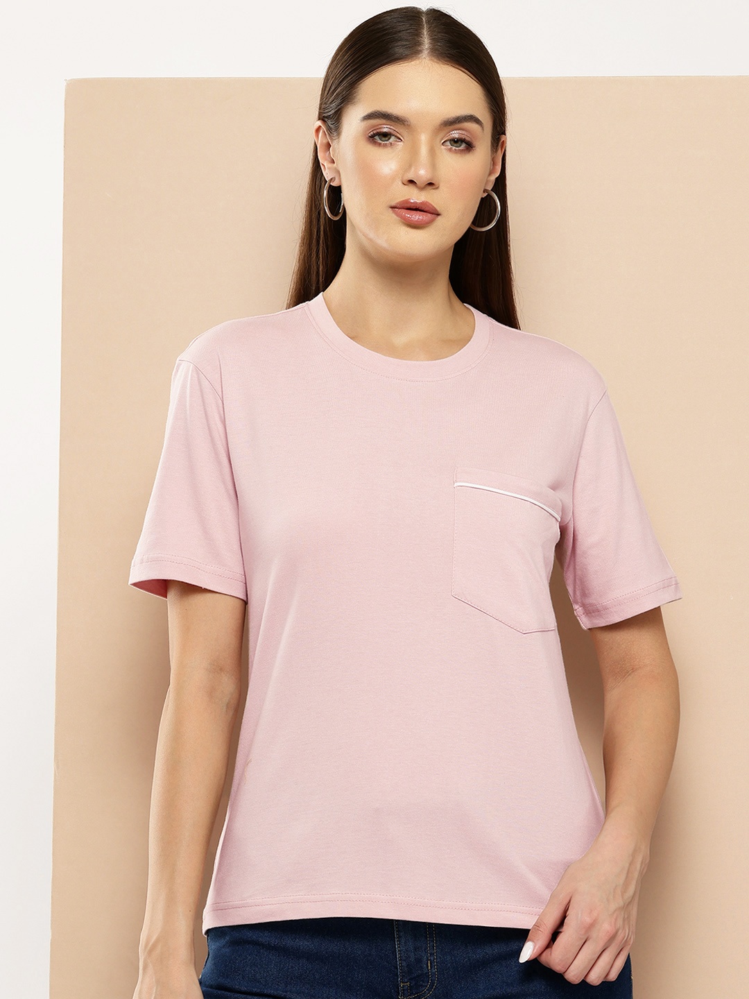 

Chemistry Pure Cotton Top, Pink