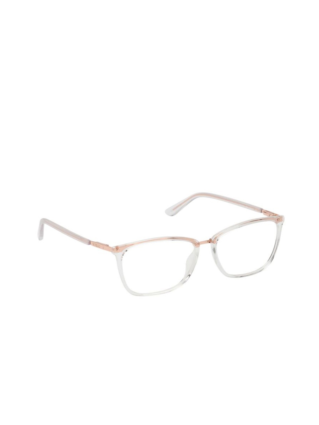 

GUESS Women Full Rim Square Frames, Gold