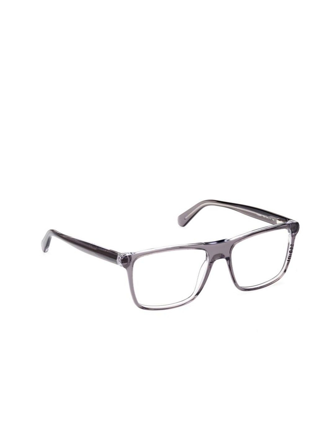 

GUESS Men Full Rim Square Frames, Silver