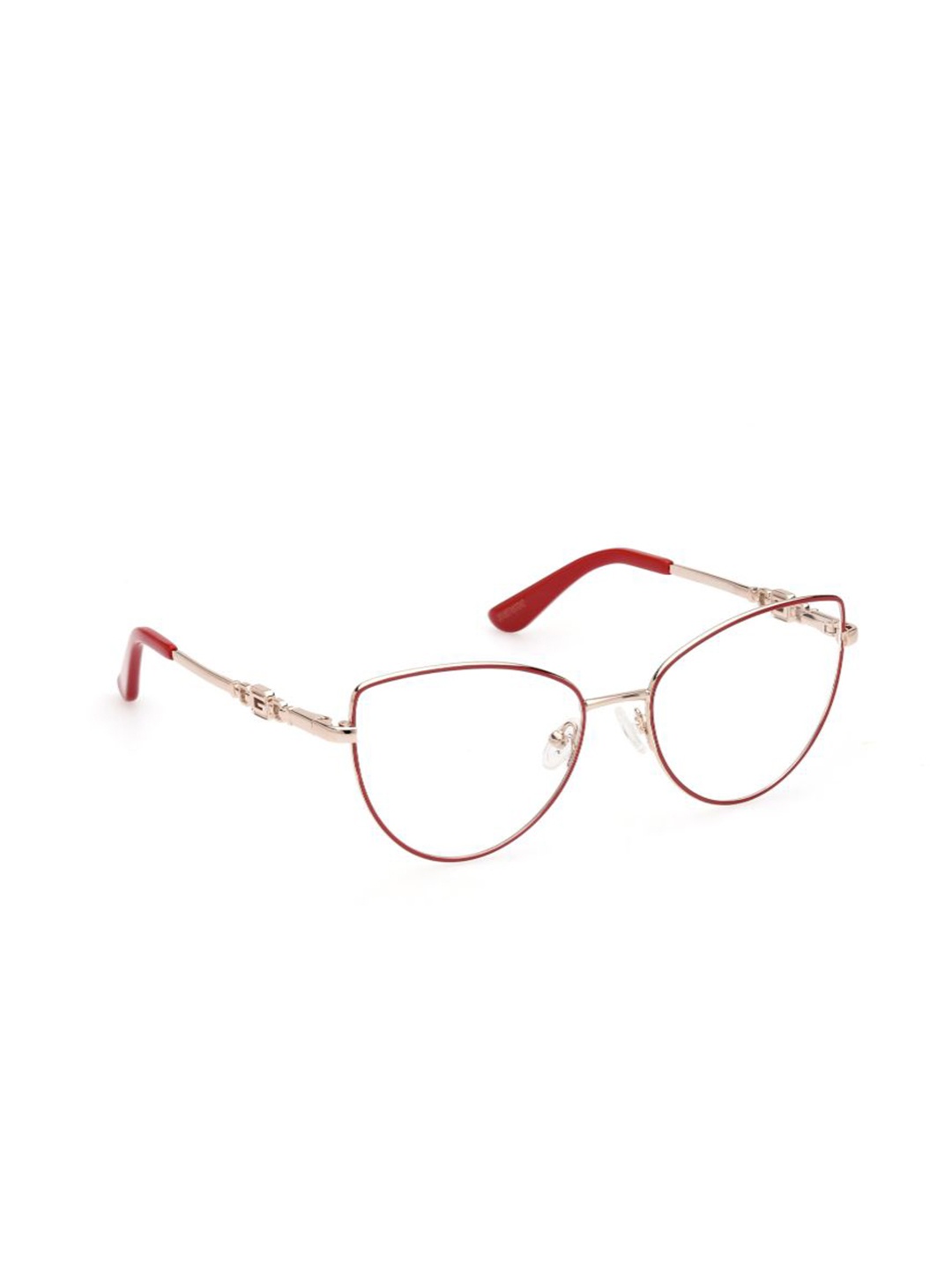 

GUESS Women Full Rim Cateye Frames, Red