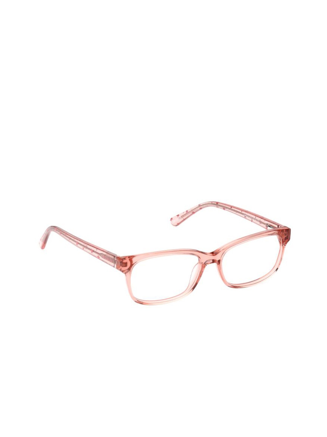 

GUESS Girls Full Rim Square Frames, Pink