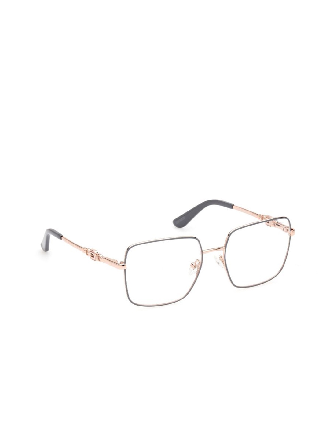 

GUESS Women Full Rim Square Frames, Gold