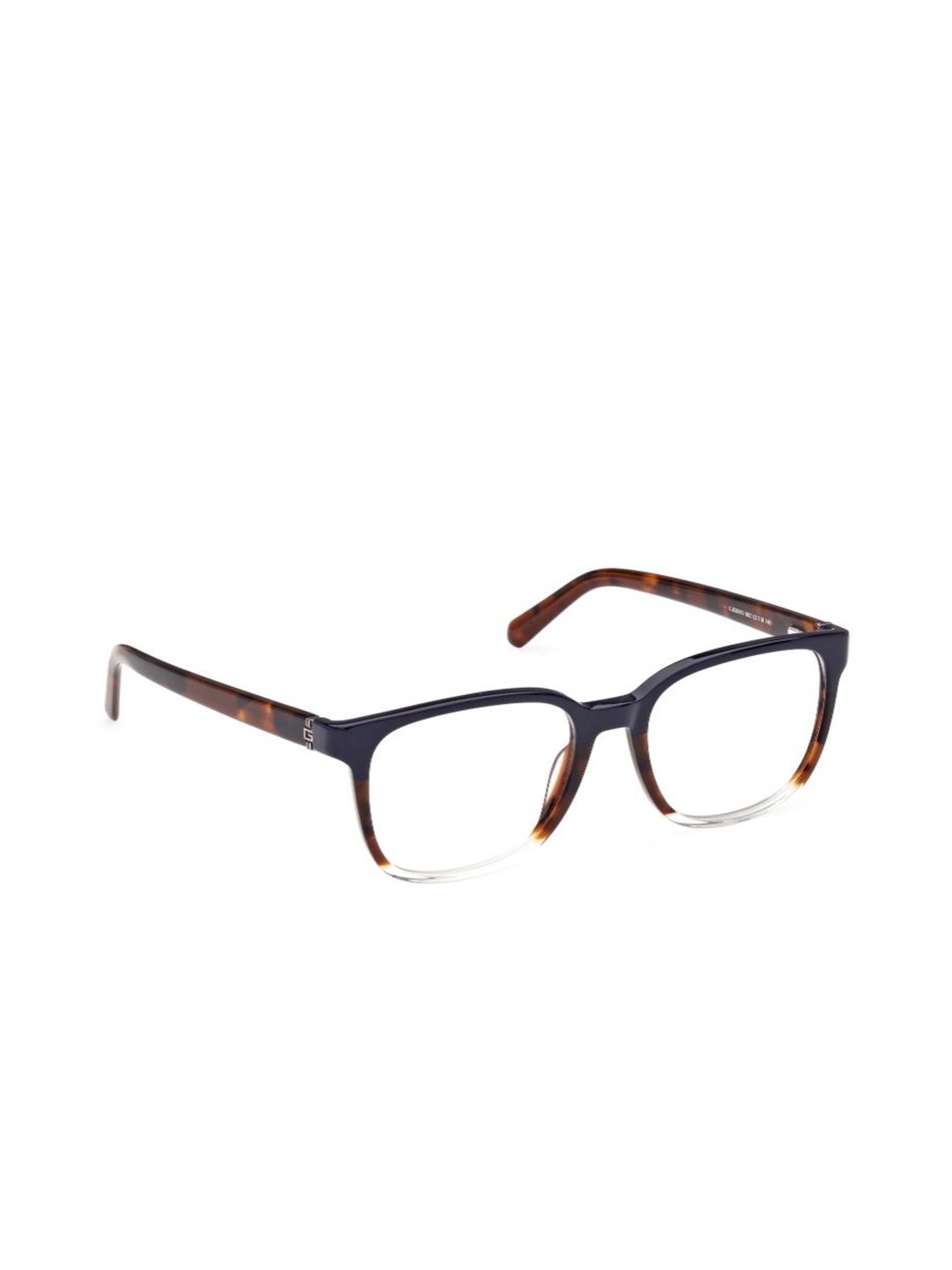 

GUESS Men Full Rim Square Frames, Brown