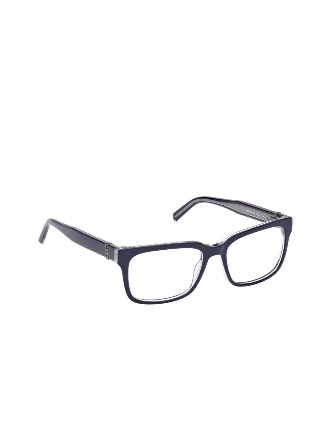 

GUESS Men Full Rim Rectangle Frames, Blue