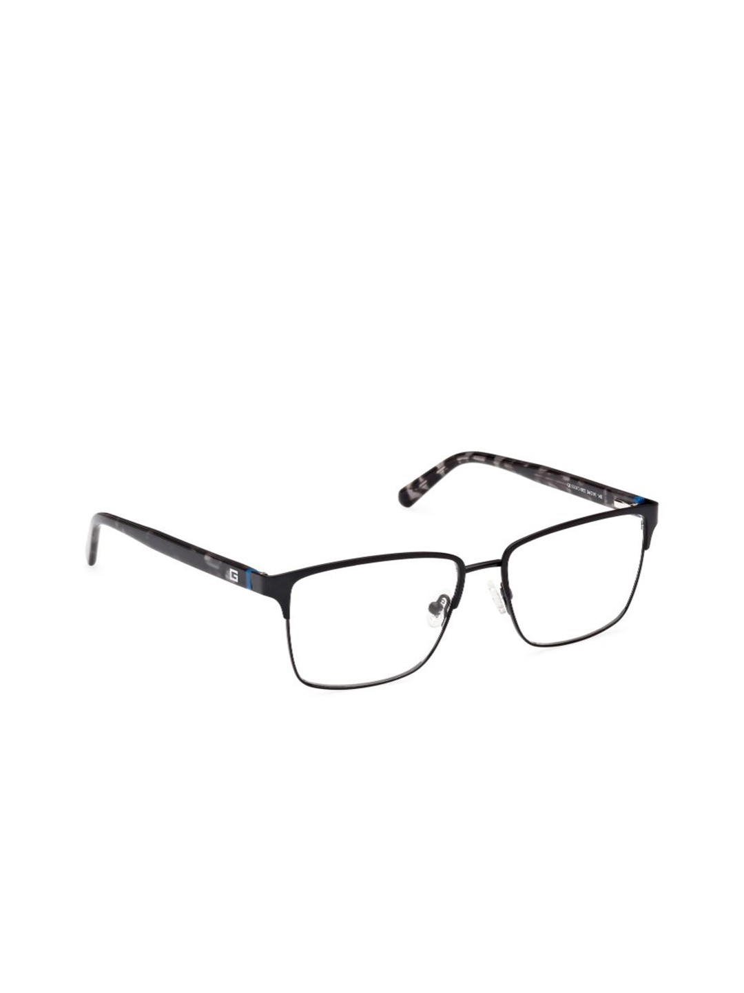 

GUESS Men Full Rim Square Frames, Black