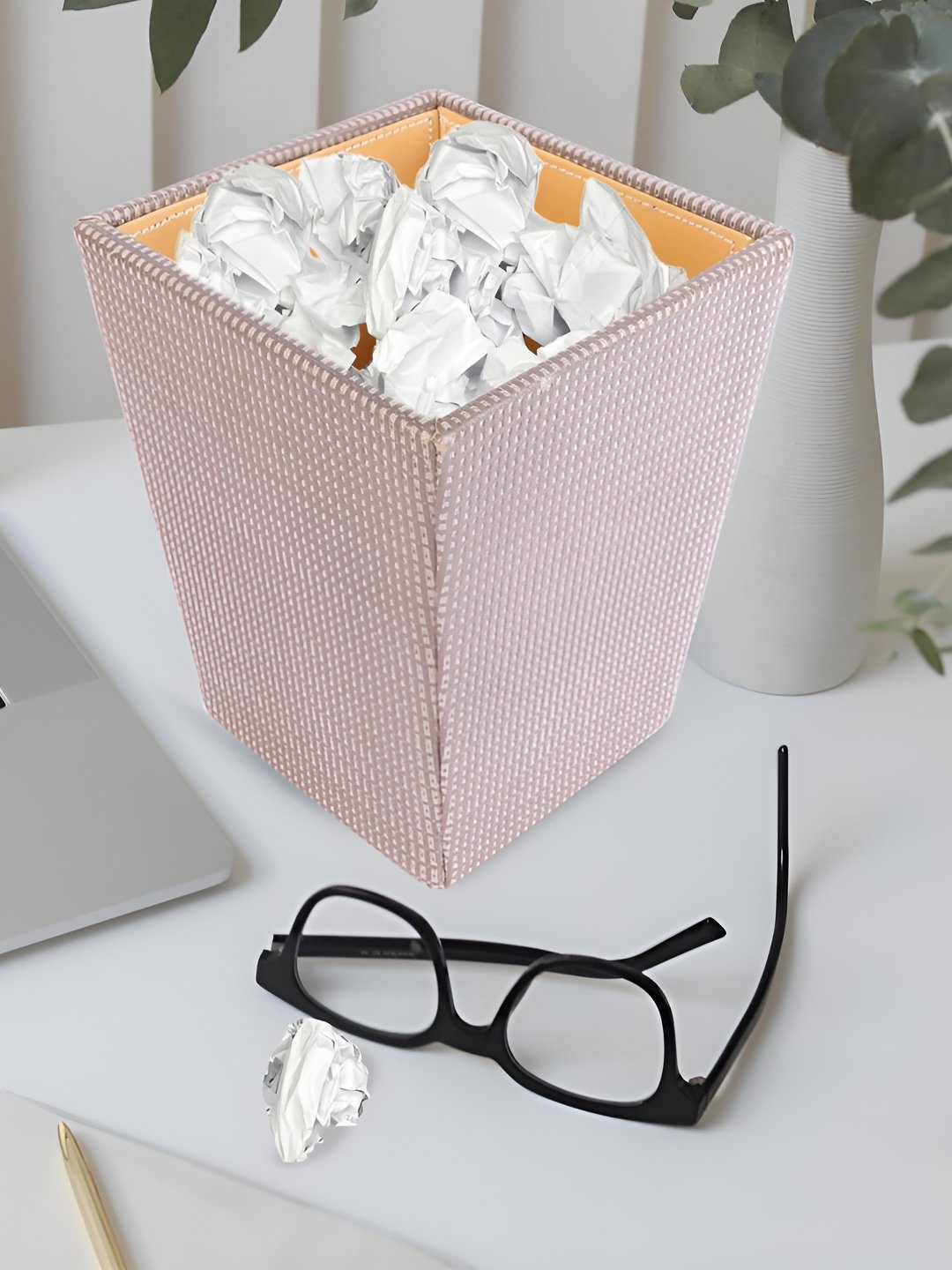 

THE HOME CO. Grey Open Potable Dustbin