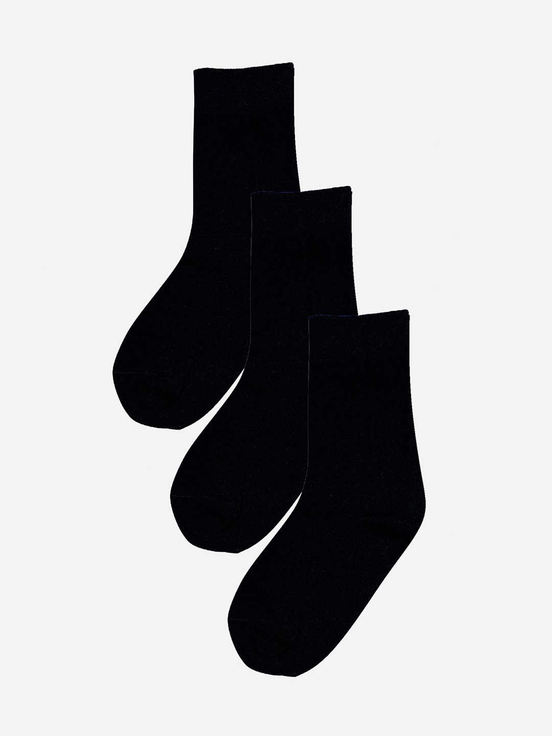 

Bodycare Boys Pack Of 3 Cotton Ankle-Length Socks, Navy blue