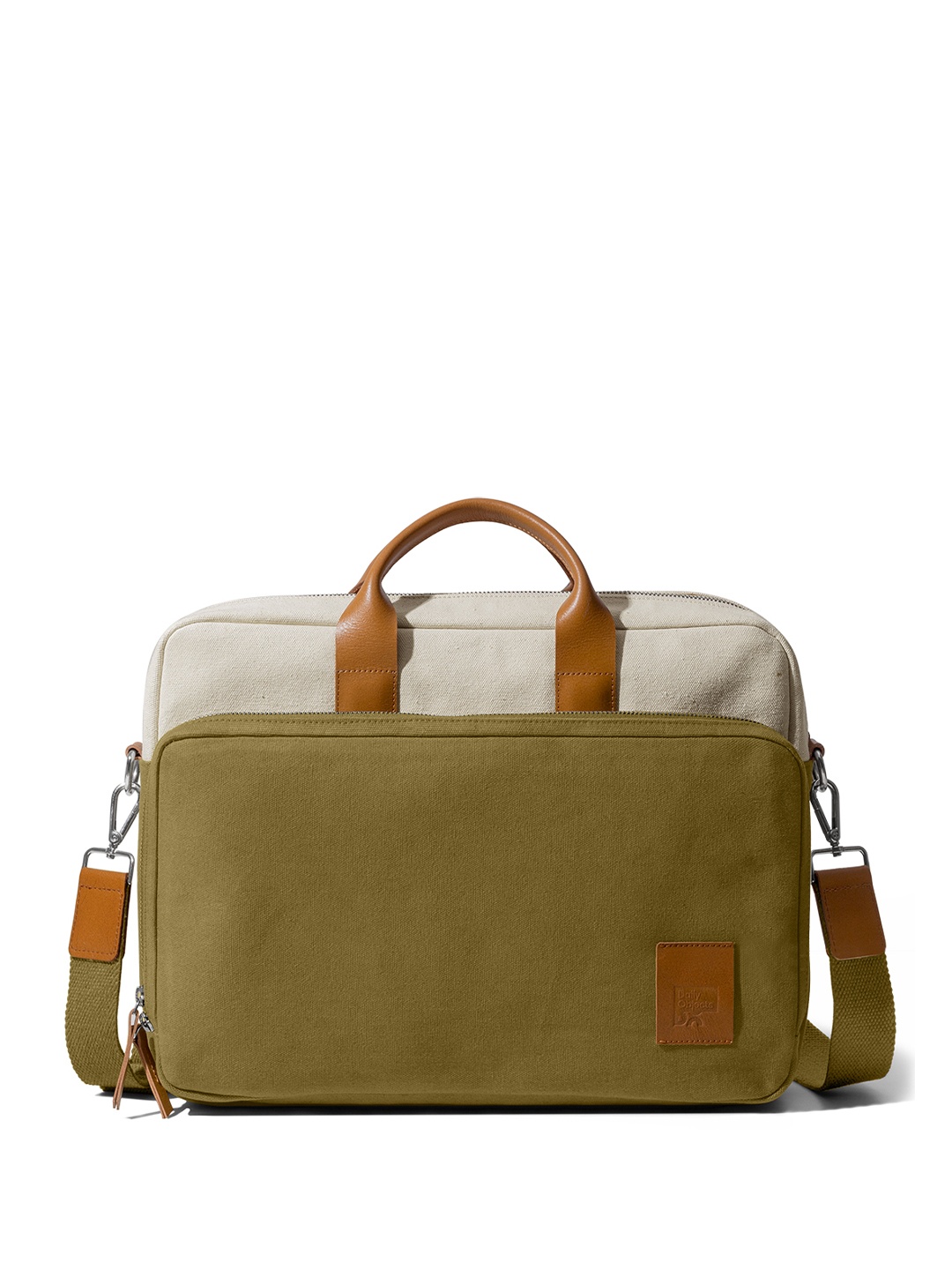 

DailyObjects Adults-Unisex Colourblocked Oversized Shopper Handheld Bag with Bow Detail, White