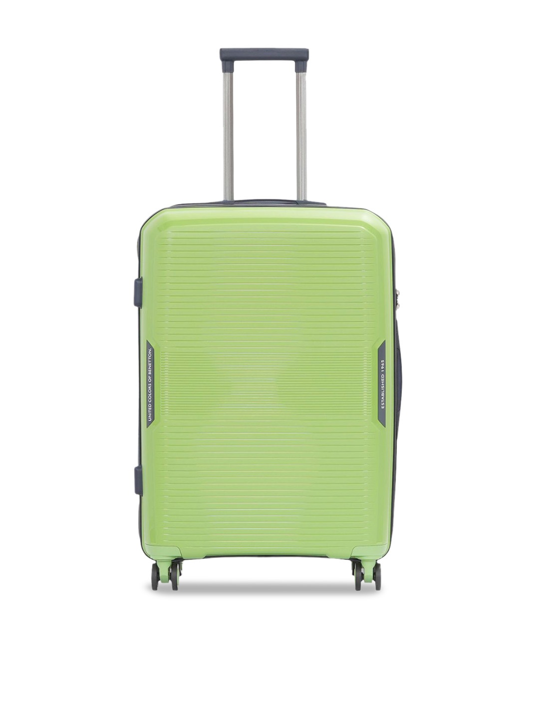 

United Colors of Benetton Opal Hard-Sided Medium Trolley Bag, Green