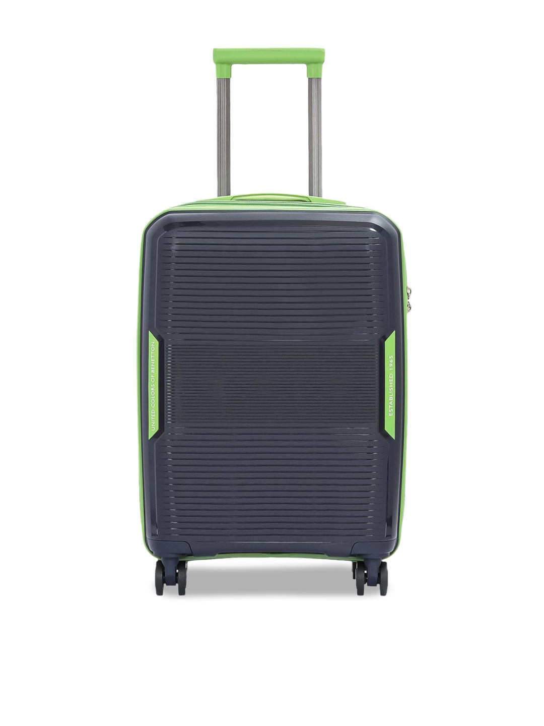 

United Colors of Benetton Opal Hard-Sided Cabin Trolley Bag, Blue