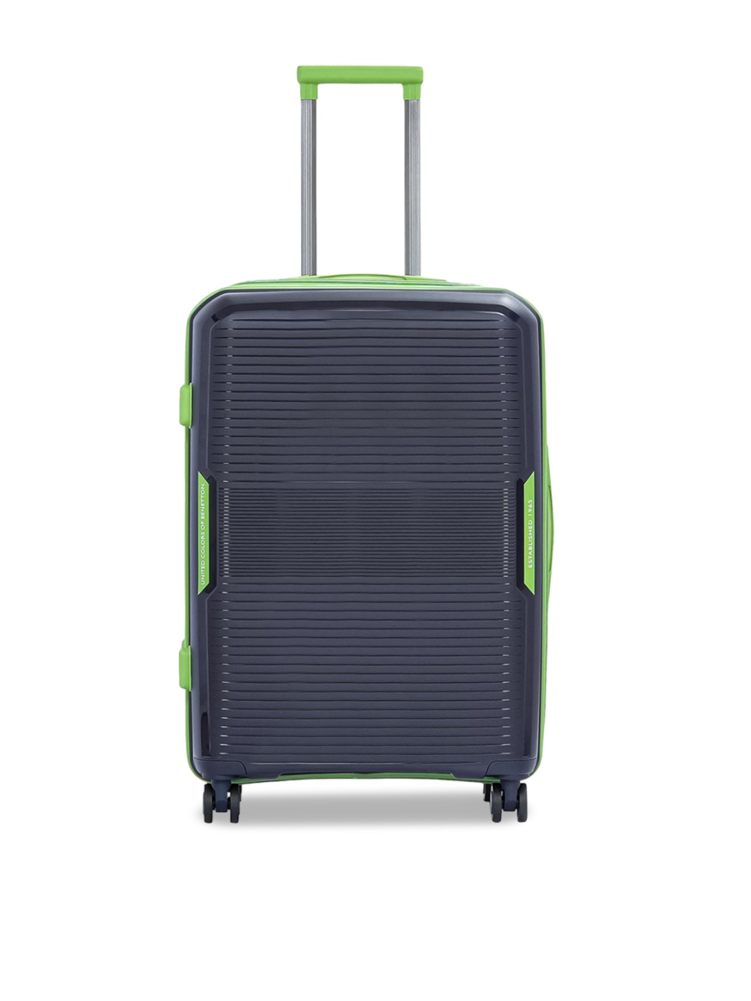 

United Colors of Benetton Opal Hard-Sided Medium Trolley Bag, Blue