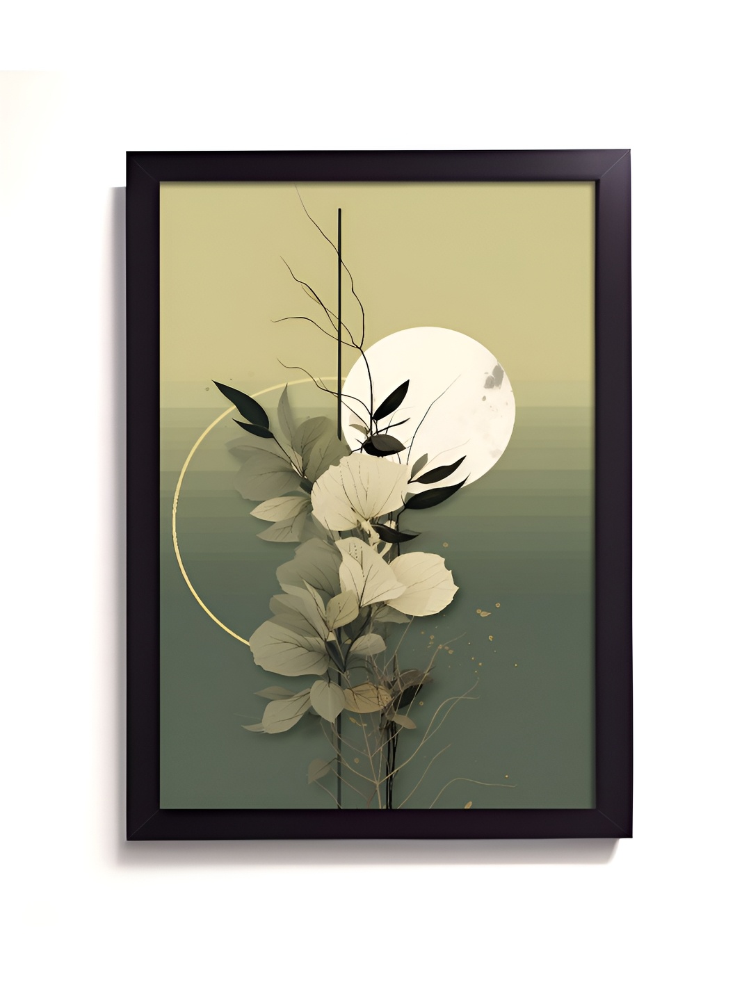 

RANDOM Green & Beige Floral & Botanical Wall Art