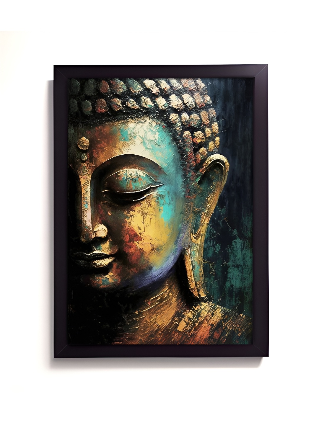 

RANDOM Brown & Blue Religious Painting Wall Art