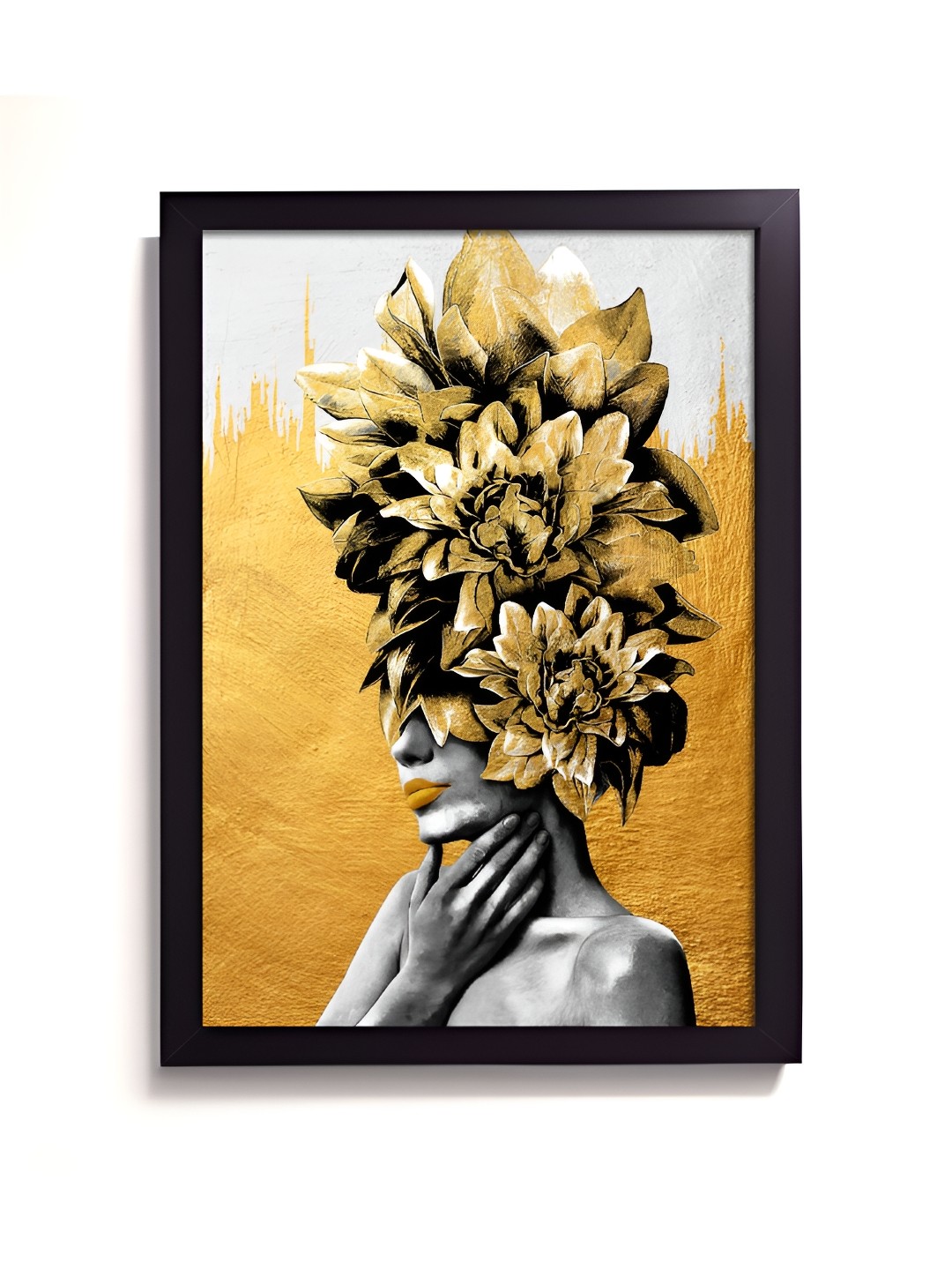 

RANDOM Yellow & Grey Floral & Botanical Wall Art