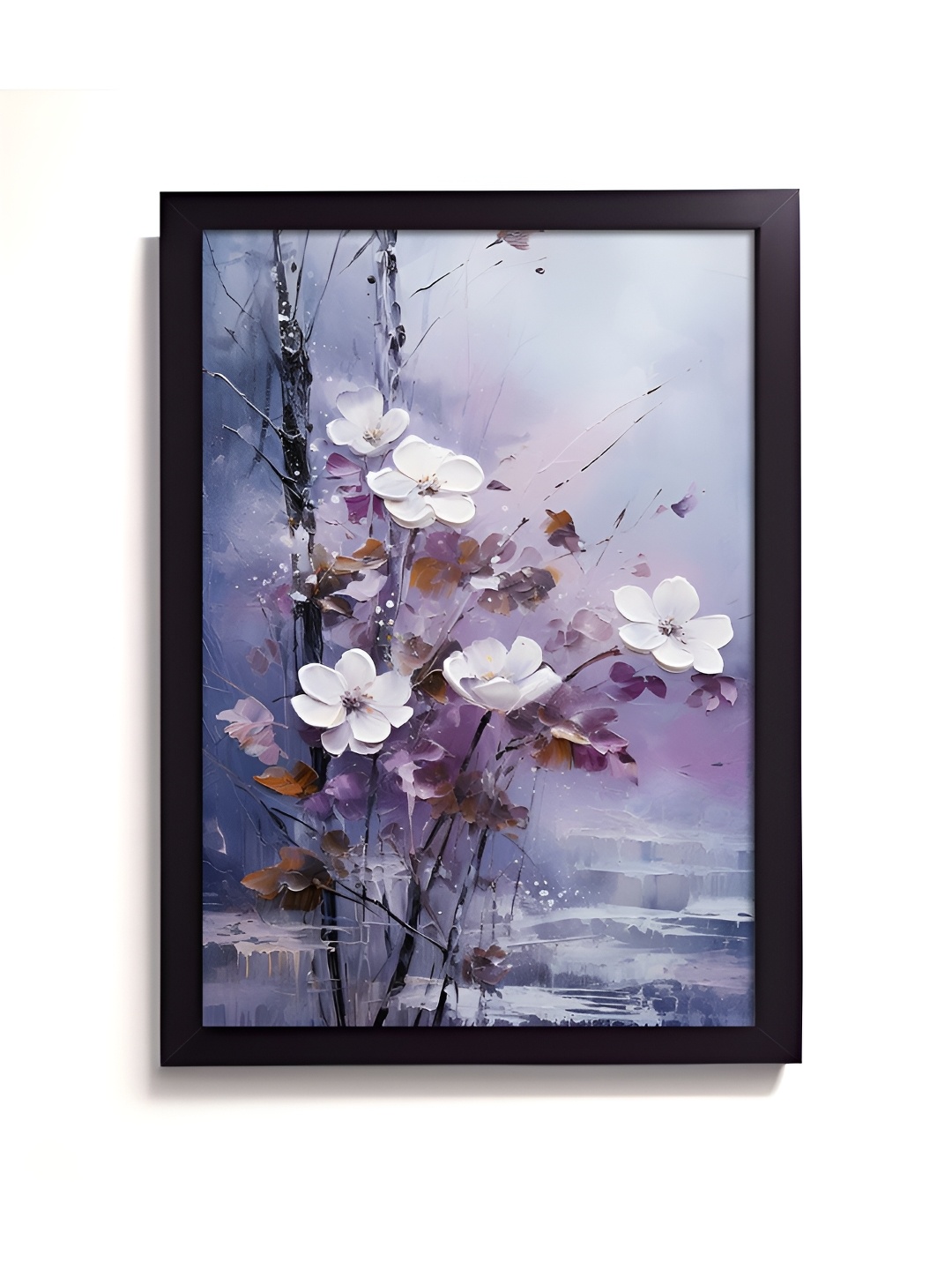 

RANDOM White & Purple Floral & Botanical Wall Art