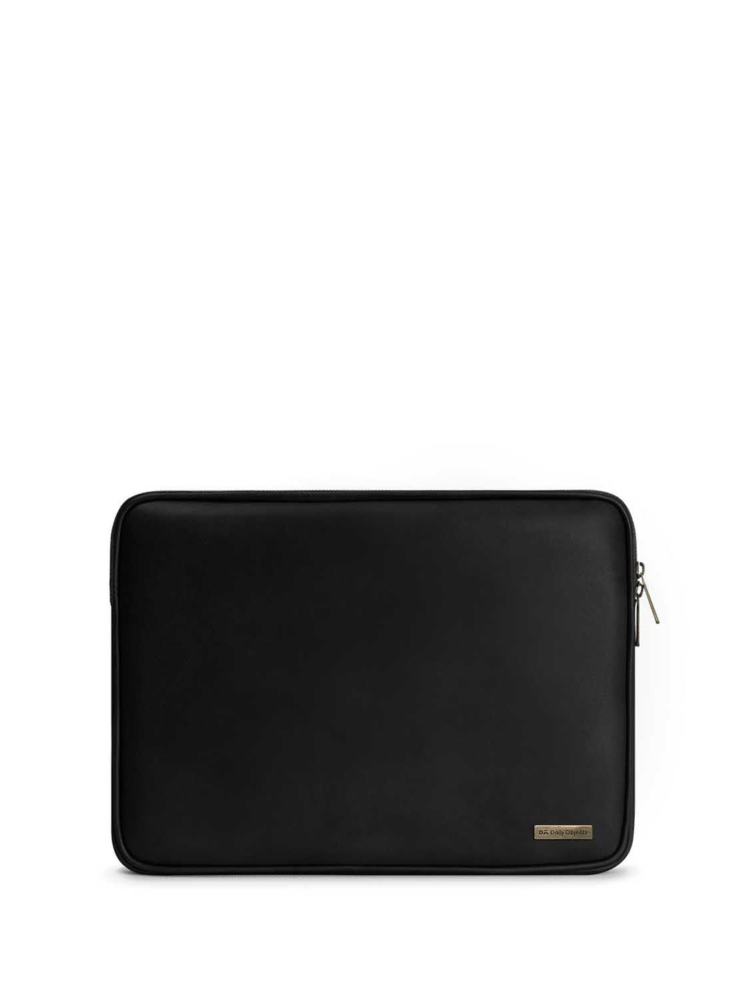 

DailyObjects Zippered Sleeve Laptop Bag, Black