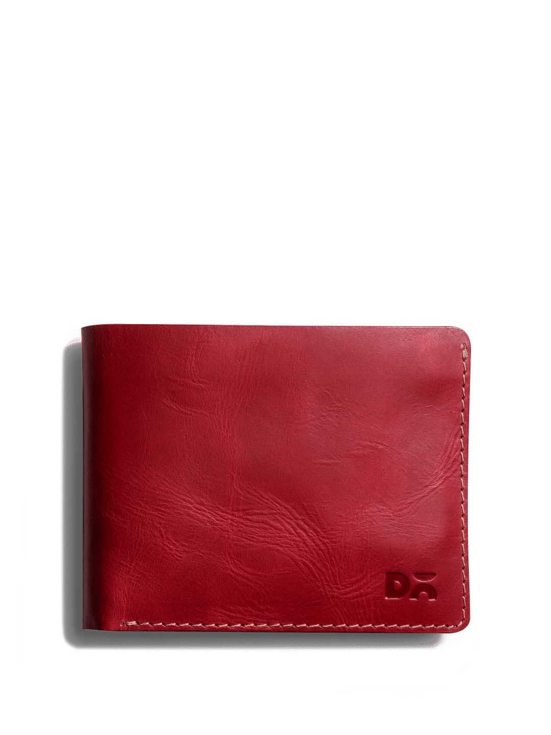 

DailyObjects Leather Two Fold Wallet, Red