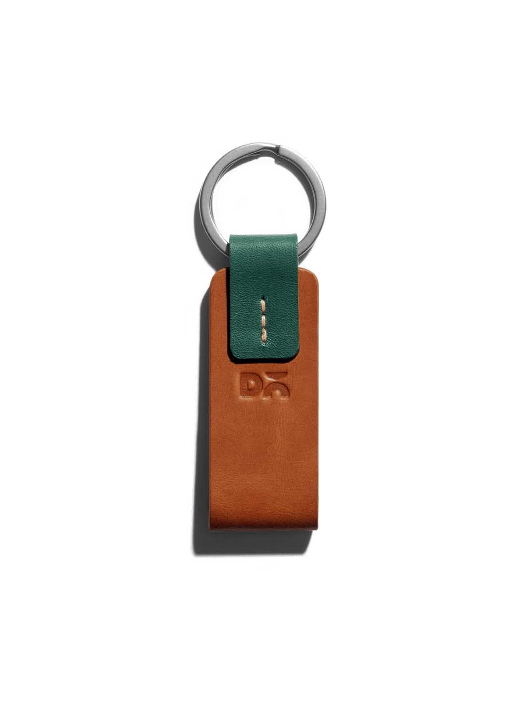 

DailyObjects Leather Trooper Key chain, Green