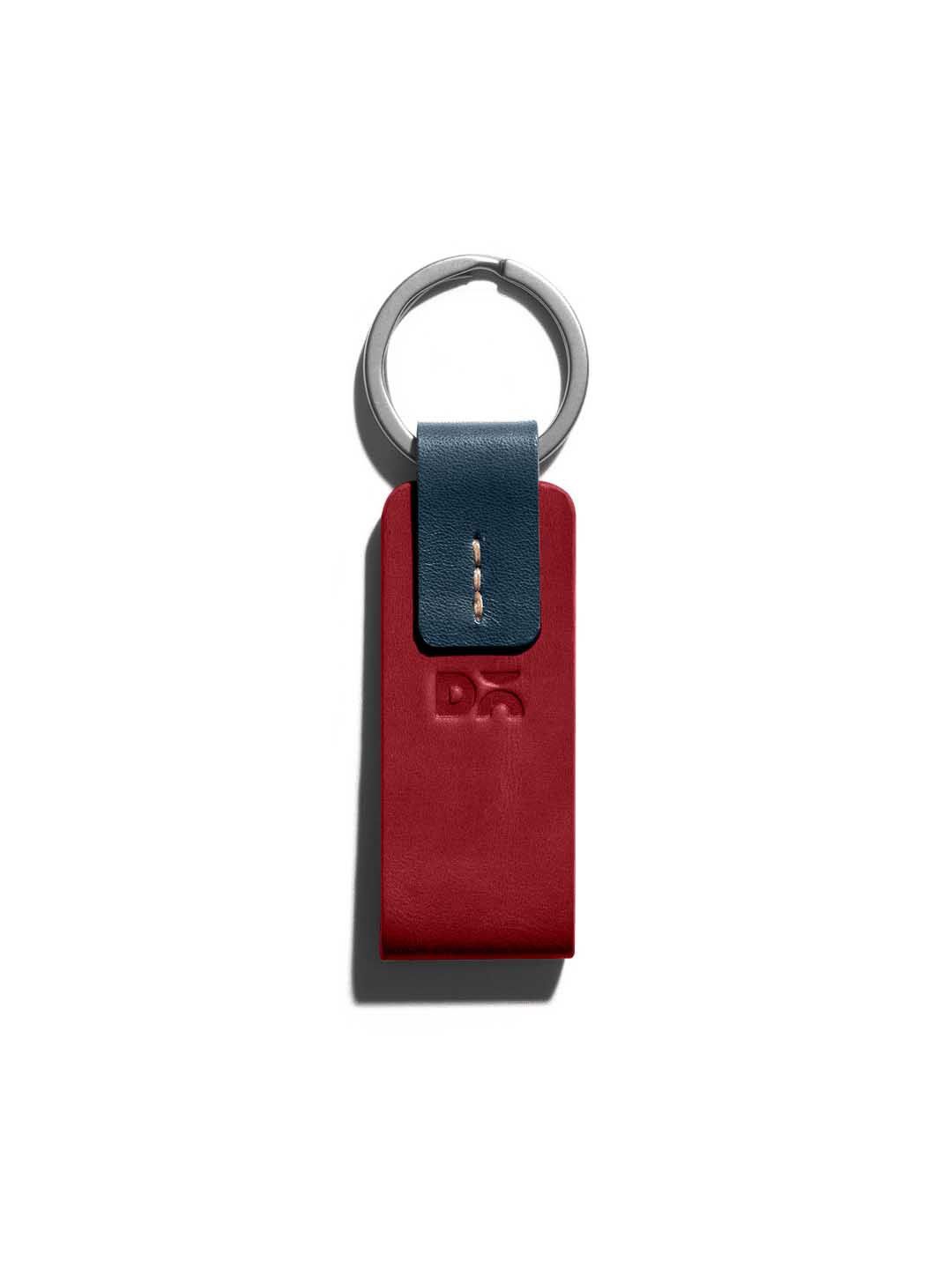 

DailyObjects Trooper Leather Keyring, Red