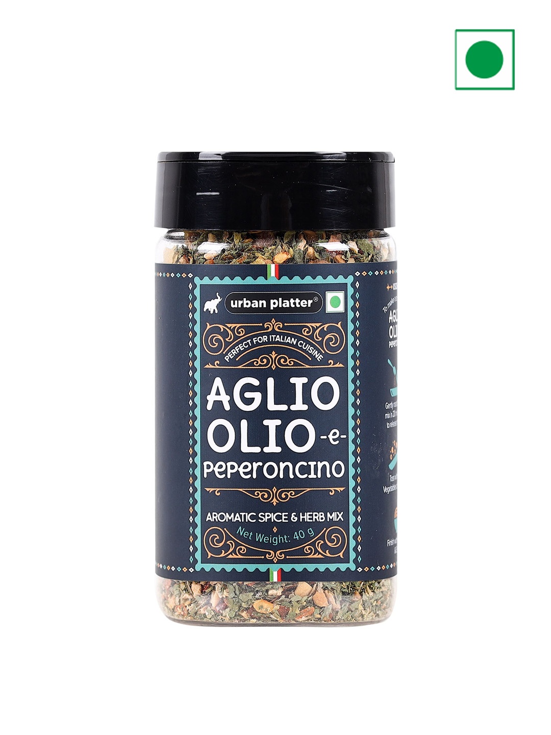 

URBAN PLATTER Aglio Olio -E- Peperoncino Spice Mix 40g, Assorted