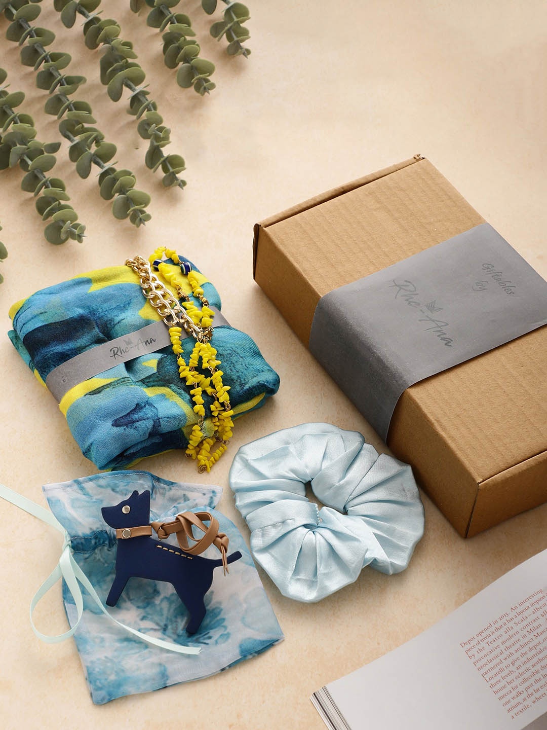 

Rhe-Ana Women Set of 5 Gift Set, Blue