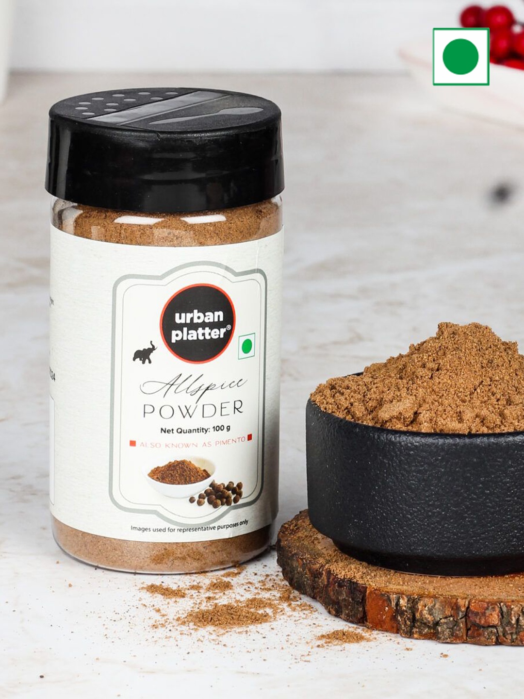 

URBAN PLATTER Allspice Powder 100g, Brown