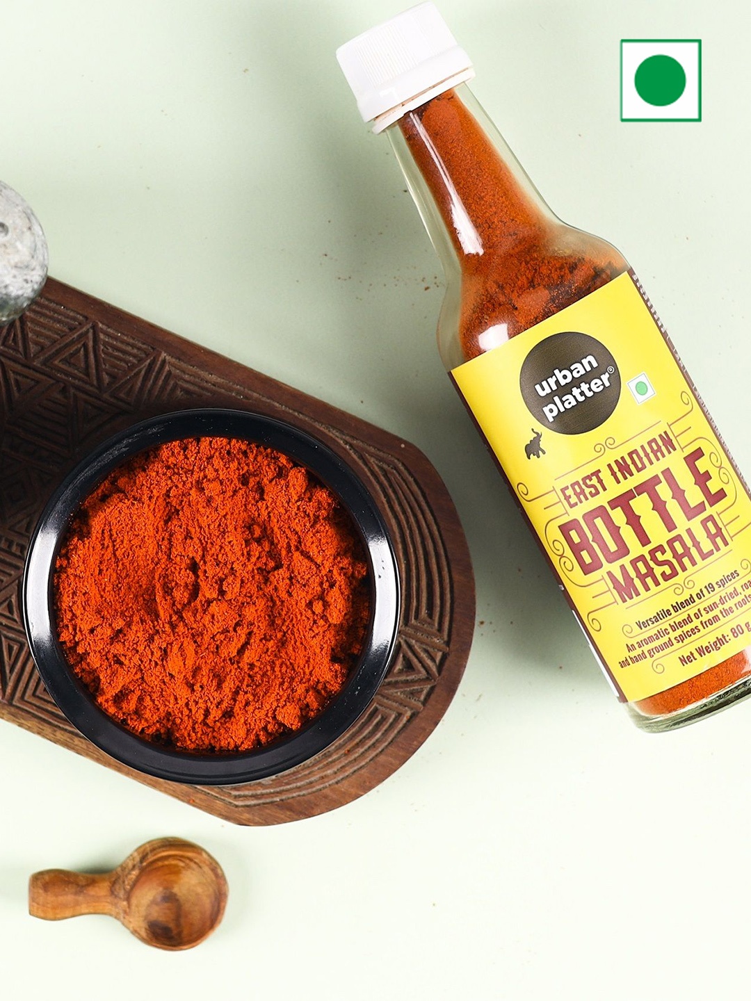 

URBAN PLATTER East Indian Bottle Masala 80g, Brown