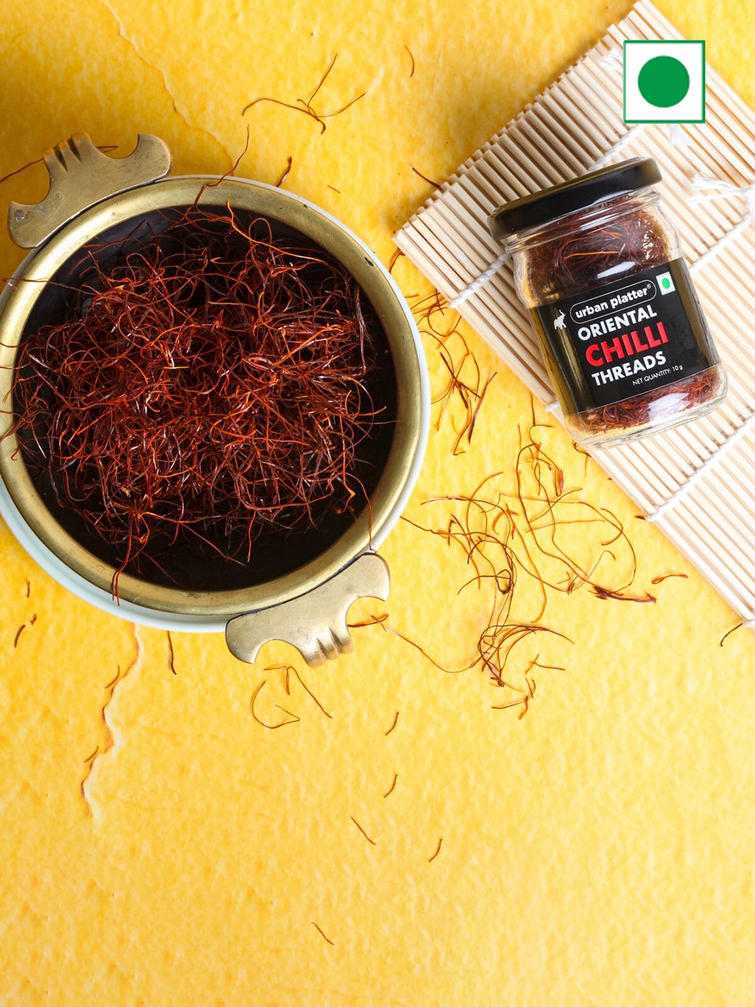 

URBAN PLATTER Oriental Chilli Threads 10g, Red