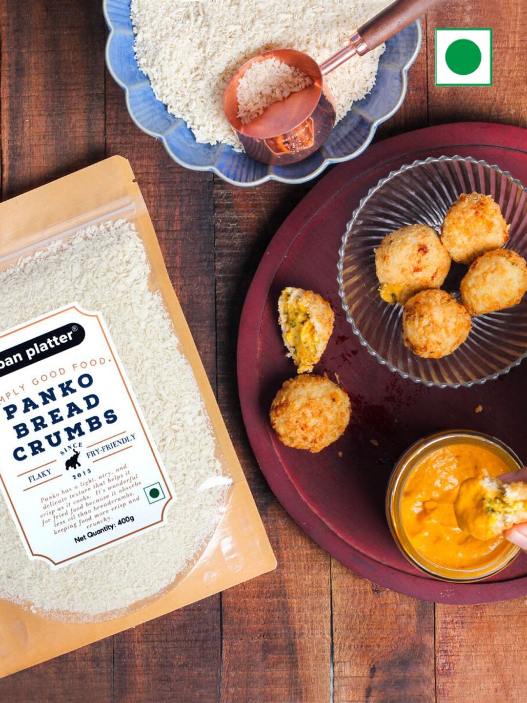 

URBAN PLATTER Panko Breadcrumbs 400g, Beige