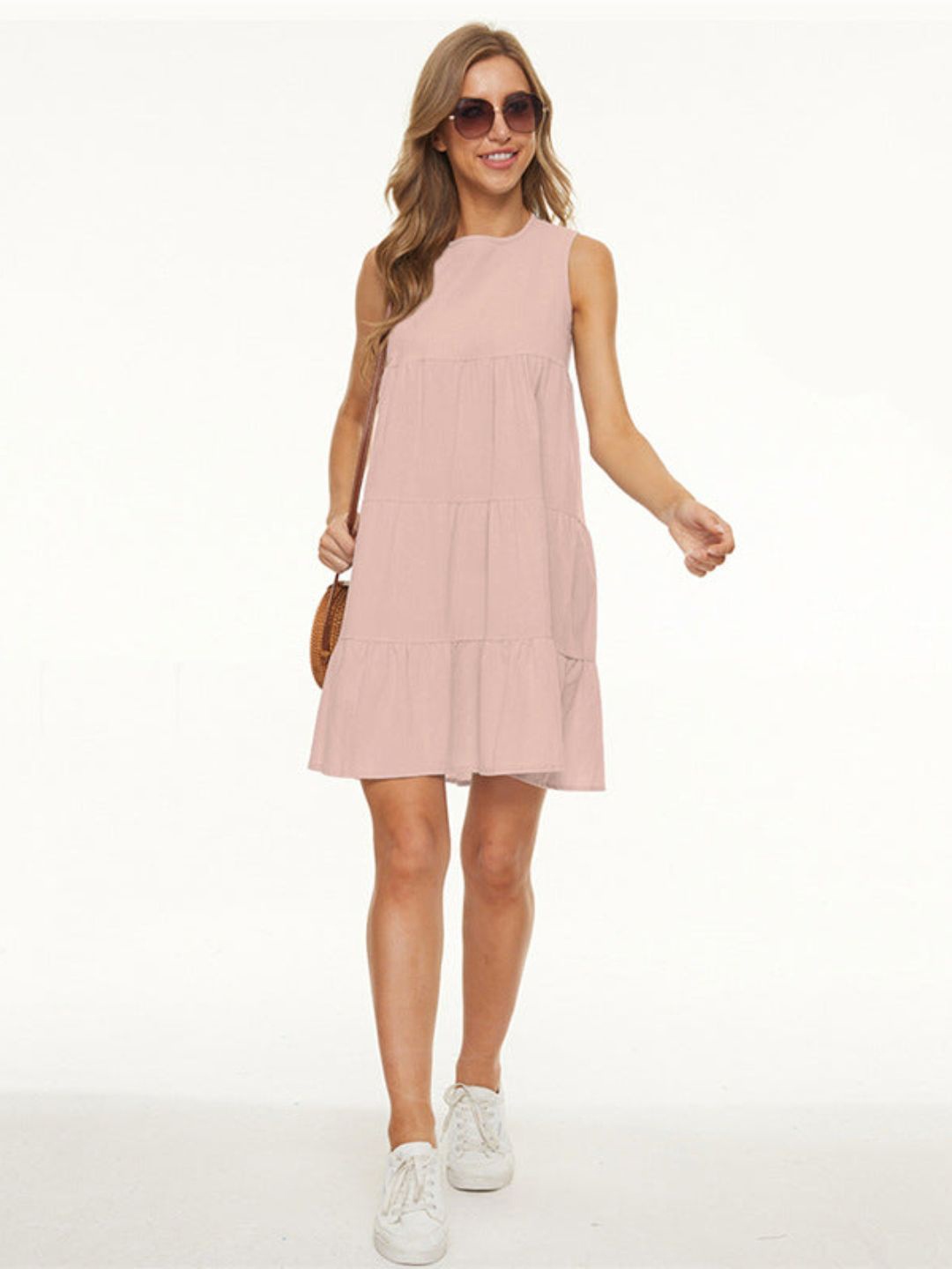 

4WRD by Dressberry Women A-Line Dress, Pink