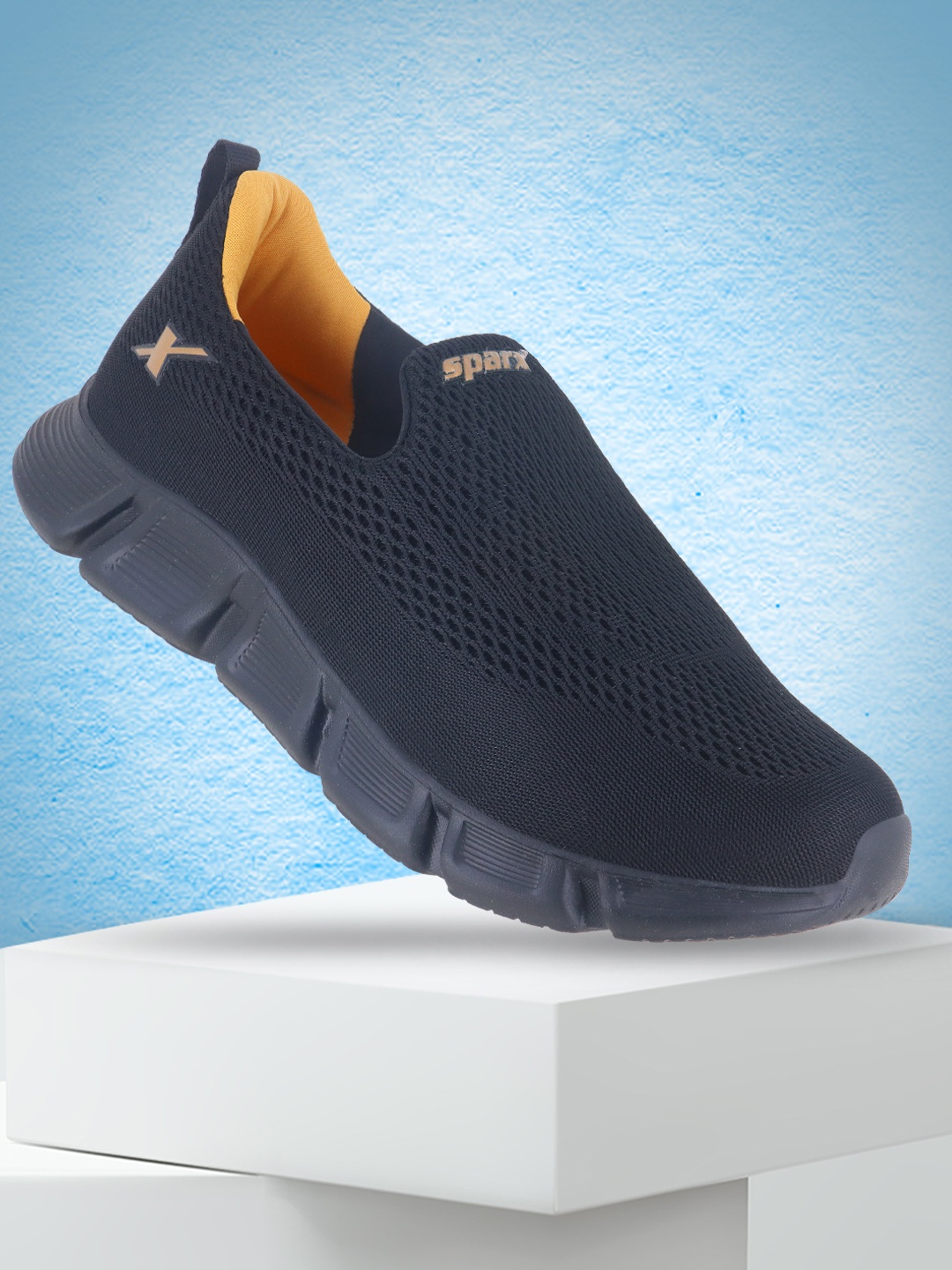 

Sparx Men Mesh Running Shoes, Grey