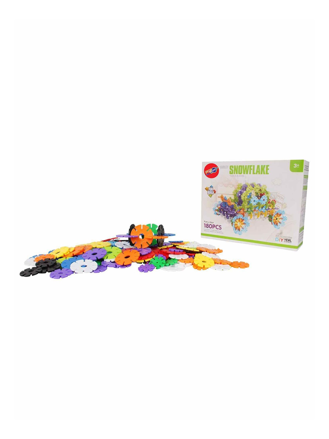 

PLANET of Toys 180 Pieces Skill Development Toy Learning and Development Toys, Red