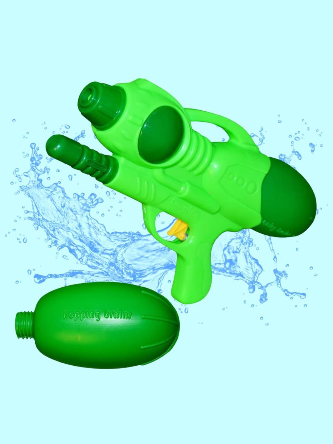 

PLANET of Toys Holi Pichkari High-Pressure Water Gun Activity Toys and Games, Green