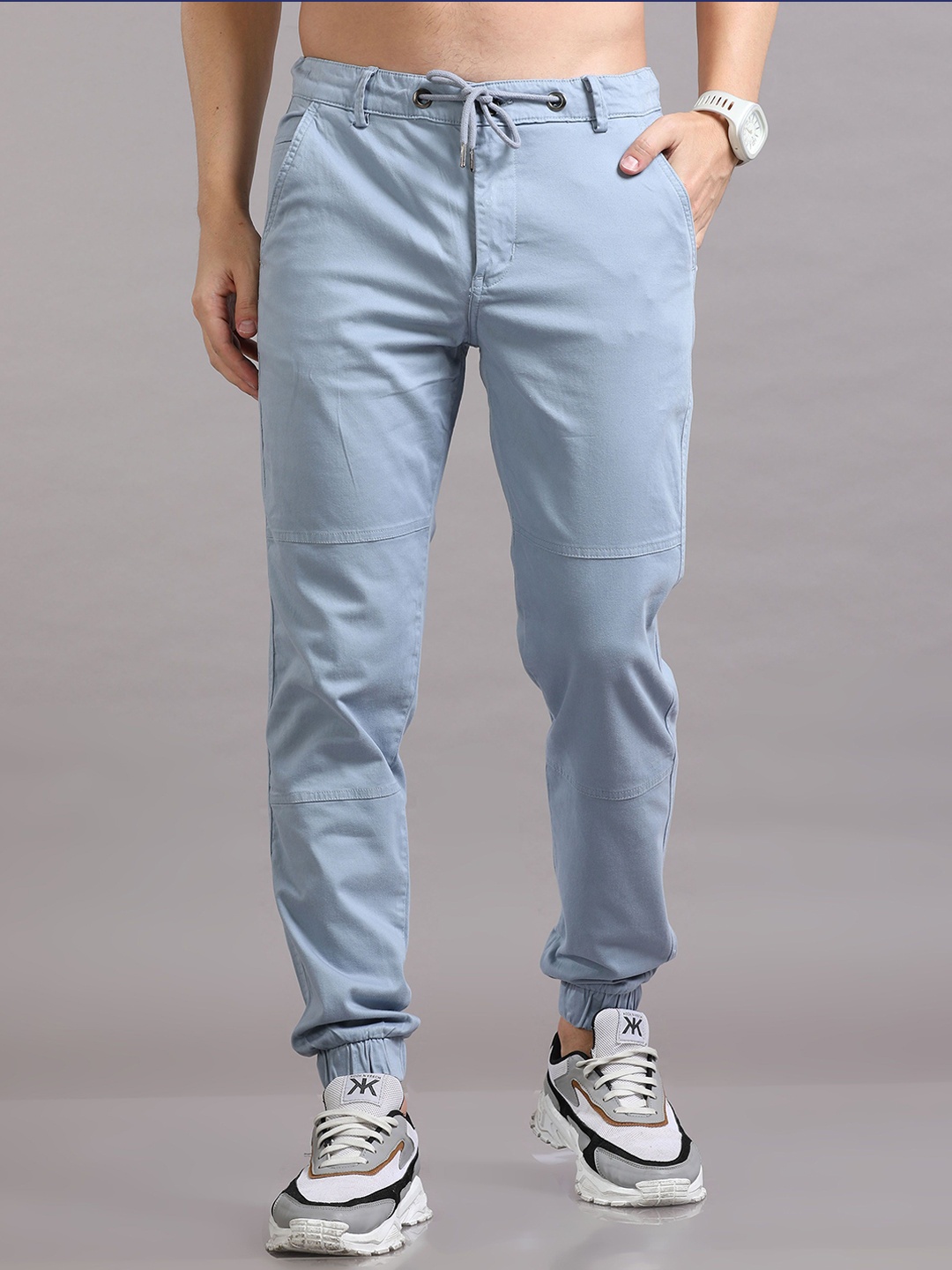 

Reslag Men Low-Rise Joggers, Blue